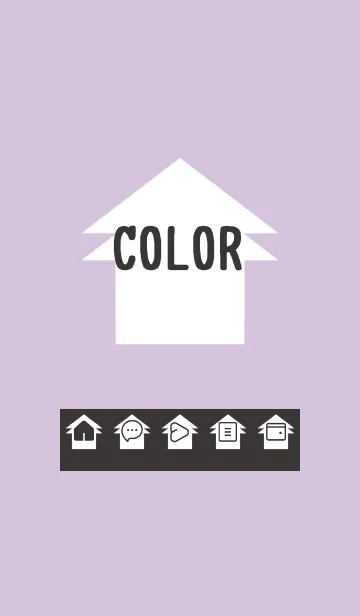 [LINE着せ替え] purple color T20の画像1