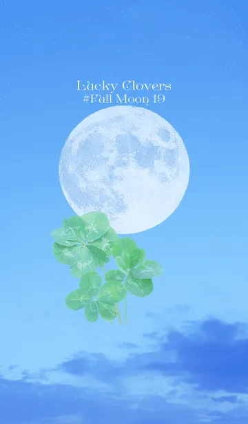 [LINE着せ替え] Lucky Clovers #Full Moon 19の画像1