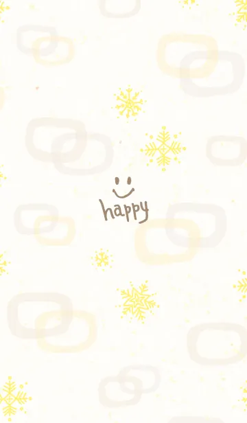 [LINE着せ替え] 雪の結晶と輪12の画像1