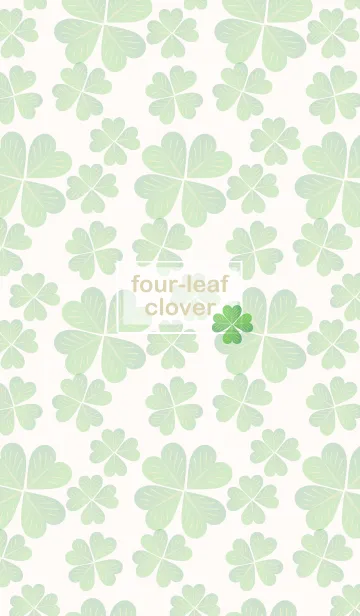 [LINE着せ替え] four leaf clover 5の画像1