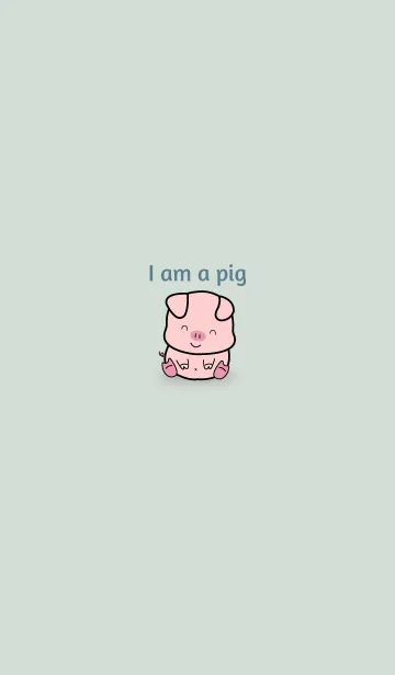 [LINE着せ替え] I am a Pig 10の画像1