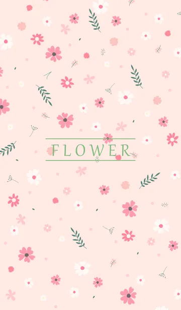 [LINE着せ替え] MANY FLOWERS PINK 71の画像1