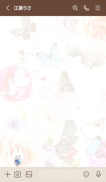 [LINE着せ替え] プレゼントボックス2✿ブラウン03_1の画像2