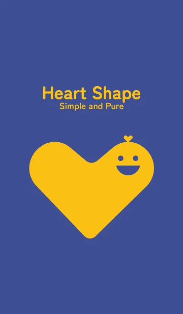 [LINE着せ替え] Heart Shape コーンフラワーブルーの画像1