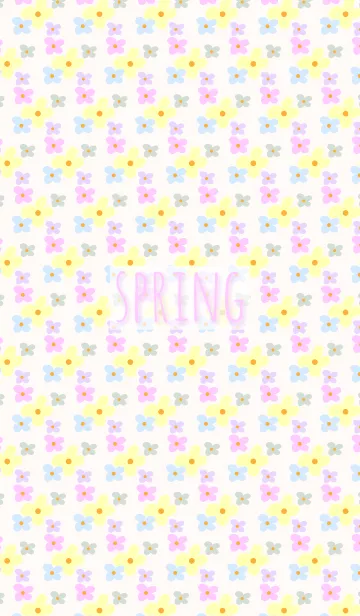 [LINE着せ替え] flowers of spring 5の画像1