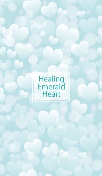 [LINE着せ替え] Healing Emerald Heart 12の画像1