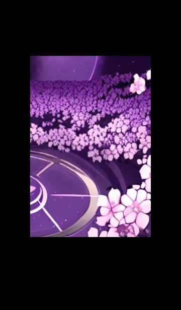 [LINE着せ替え] 月光夜桜#CN17。の画像1