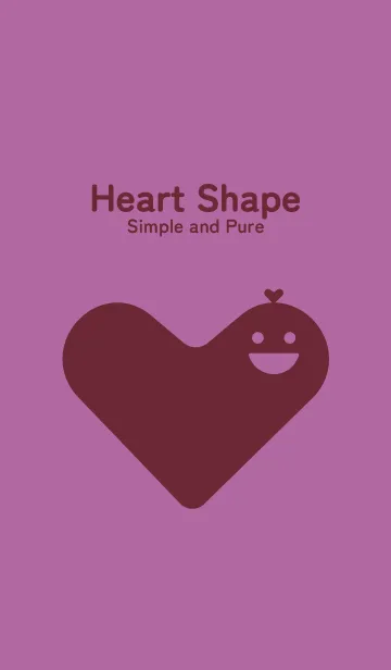 [LINE着せ替え] Heart Shape モーベットの画像1