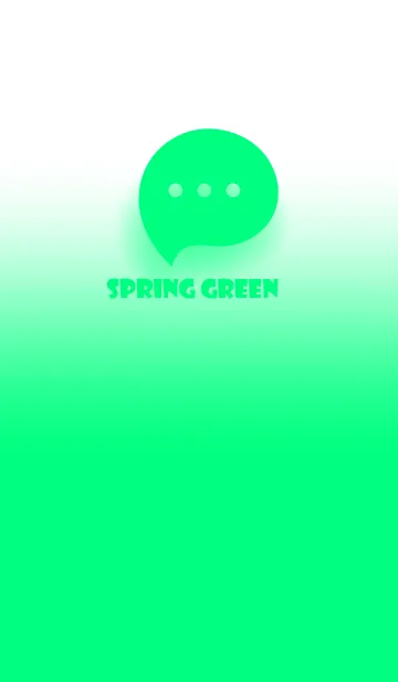 [LINE着せ替え] Spring Green & White Theme V.3 (JP)の画像1