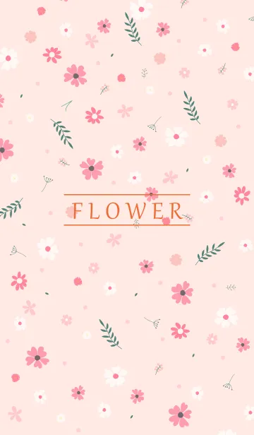 [LINE着せ替え] MANY FLOWERS PINK 72の画像1