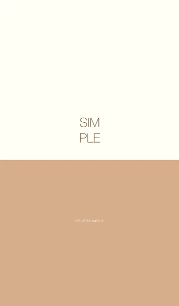 [LINE着せ替え] 00f_24_ベージュ2-6の画像1