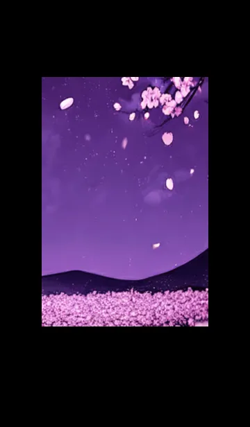 [LINE着せ替え] 月光夜桜#CN13。の画像1
