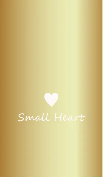 Small Heart *GOLD 14*の着せ替えメイン画像