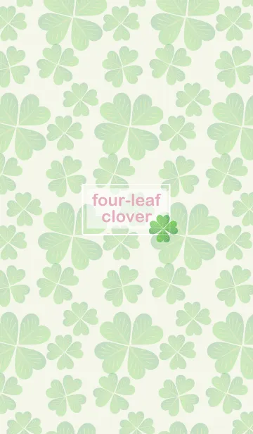 [LINE着せ替え] four leaf clover 6の画像1