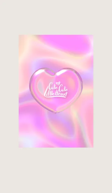 [LINE着せ替え] Cute Cute Little Heart Cute Themeの画像1
