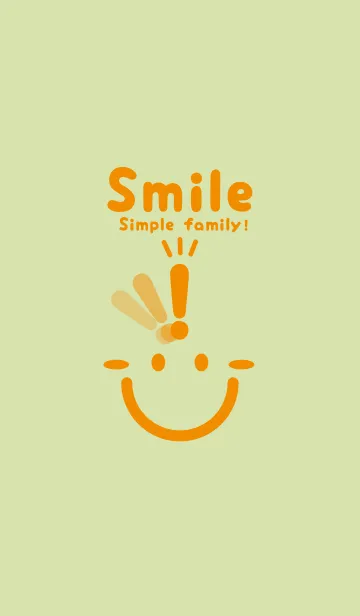 [LINE着せ替え] スマイル＆ヒラメキ リードグリーンの画像1