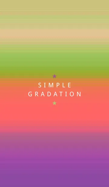 [LINE着せ替え] シンプル グラデーション _86の画像1