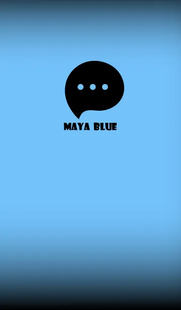 [LINE着せ替え] Maya Blue And Black V.3 (JP)の画像1