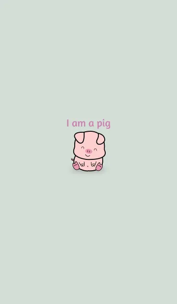 [LINE着せ替え] I am a Pig 12の画像1