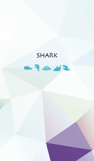 [LINE着せ替え] 青 : Shark！の画像1