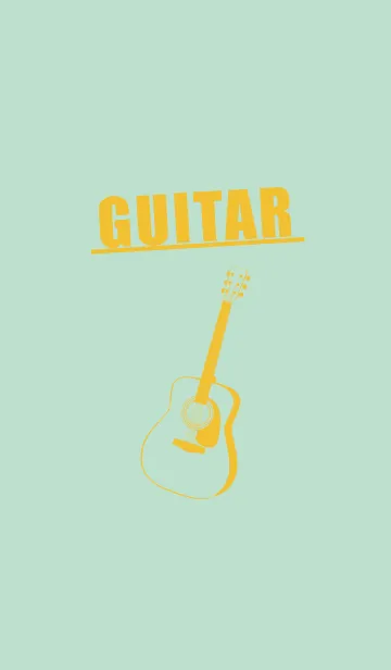 [LINE着せ替え] GUITAR COLOR オパールグリーンの画像1