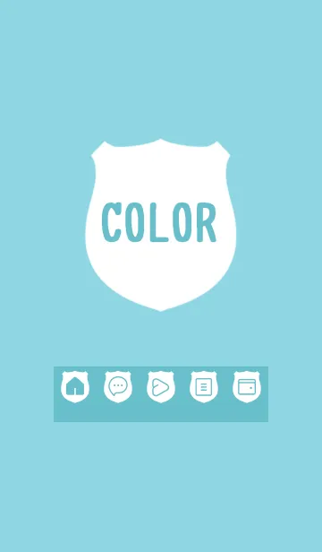 [LINE着せ替え] green color V36の画像1