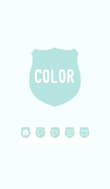 [LINE着せ替え] green color V38の画像1