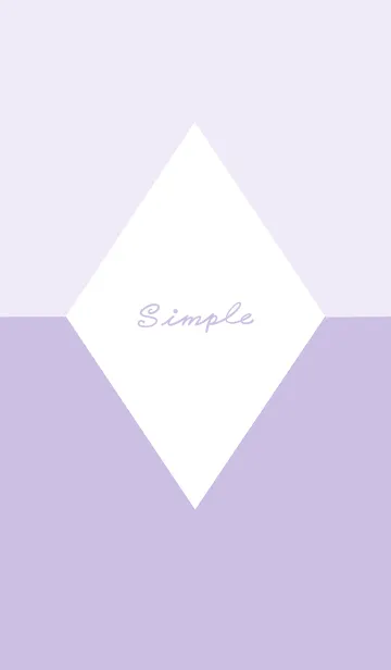 [LINE着せ替え] Simple Times-Purple (Pu4)の画像1