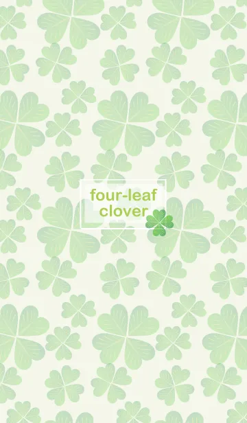 [LINE着せ替え] four leaf clover 8の画像1