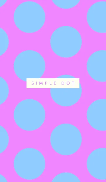 [LINE着せ替え] シンプル ドット 207の画像1