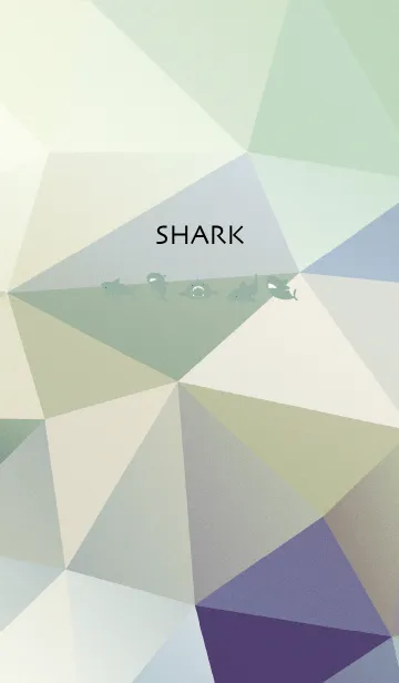 [LINE着せ替え] カーキ : Shark！の画像1