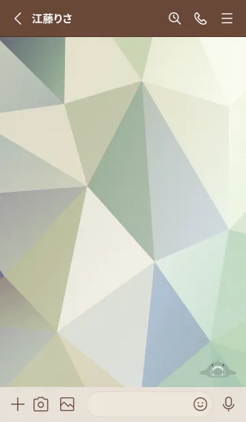 [LINE着せ替え] カーキ : Shark！の画像2