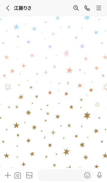 [LINE着せ替え] ミニ スターズ _99の画像2