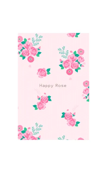 [LINE着せ替え] HAPPY ROSE 5の画像1