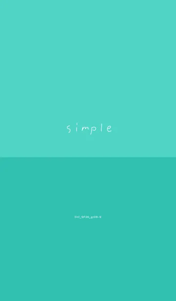 [LINE着せ替え] 0nf_26_グリーン8-9の画像1