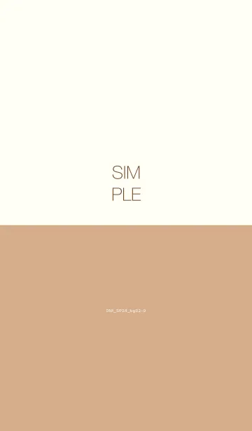 [LINE着せ替え] 0Nf_24_ベージュ2-9の画像1