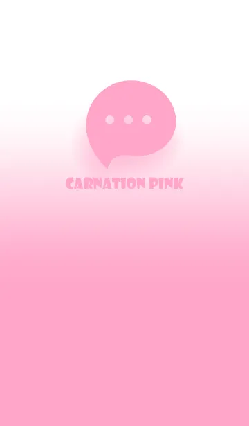 [LINE着せ替え] Carnation Pink & White Theme V.3 (JP)の画像1