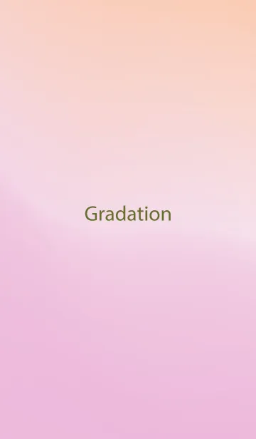 [LINE着せ替え] gradation ORANGE&PINK 59の画像1