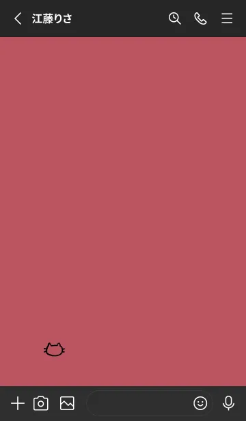 [LINE着せ替え] 落書きにゃん(くすみ7-01)の画像2