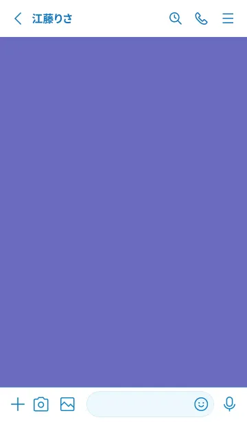 [LINE着せ替え] シンプル デザイン .6の画像2