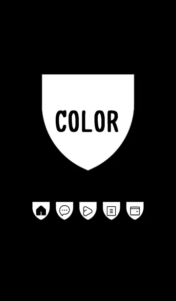 [LINE着せ替え] bw color X20の画像1