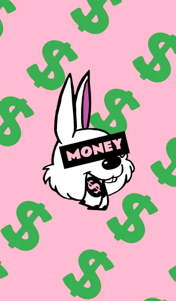 [LINE着せ替え] マネー ラビット 329の画像1