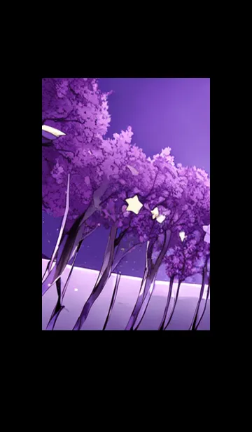 [LINE着せ替え] 月光夜桜#CP017。の画像1