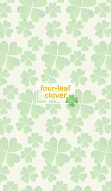 [LINE着せ替え] four leaf clover 9の画像1