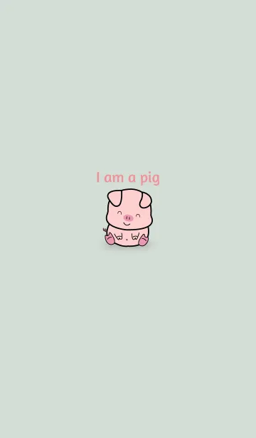 [LINE着せ替え] I am a Pig 14の画像1