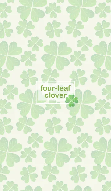 [LINE着せ替え] four leaf clover 10の画像1