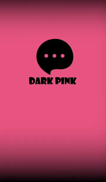 [LINE着せ替え] Dark Pink And Black V.4 (JP)の画像1