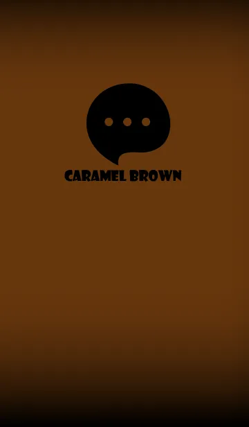 [LINE着せ替え] Caramel Brown And Black V.4 (JP)の画像1