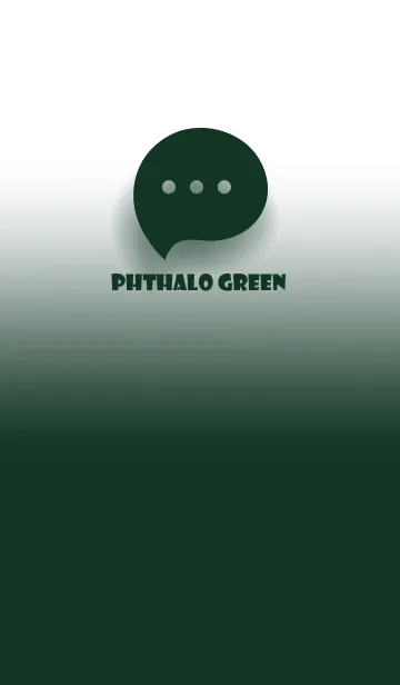 [LINE着せ替え] Phthalo Green & White Theme V.3 (JP)の画像1