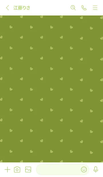 [LINE着せ替え] ミニ ハート _0114の画像2